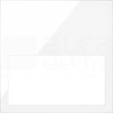 SIMON100 biały Ramka minimal 1-krotna