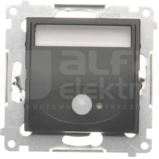 DOSC.01/49 230V czarny mat Oprawa LED z czujnikiem ruchu