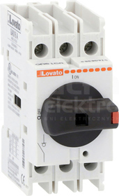 GA016A 16A 3P pokrętło czarne Rozłącznik izolacyjny