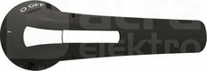 GEX62NE czarny IP65 Pokrętło