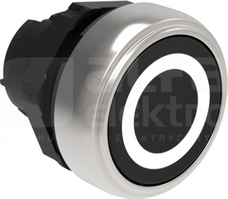 LPCB1102 O czarny Przycisk ster.kryty z samopowrotem