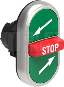 LPCB7375 <-STOP-> Przycisk ster.3-klawisz.z samopowrotem