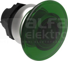 LPCBL6143 zielony Przycisk ster.grzyb.podśw.z samopowrot.