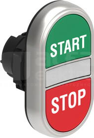 LPCBL7133 START-STOP zielony/czerwony Przycisk ster.2-klaw.podśw.z samopowrot