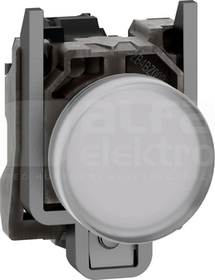 XB4BVB1 24V, BIALY WSKAZNIK SWIETLNY WBUDOW.LED
