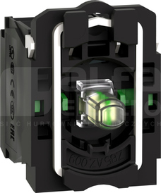 ZB5AW0M13*2N/O,230V,BIALY KORPUS,WBUD.LED,ZAC.SRUBOWE