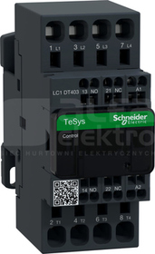 LC1DT253E7 12A 5,5kW 1NO+1NC 48V 50/60Hz Stycznik 4P