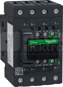 LC1DT80ABBE 80A 4NO 24VDC Stycznik 4P