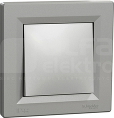 ASFORA IP44 aluminium Łącznik schodowy z ramką