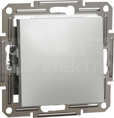 ASFORA aluminium Przycisk jednobiegunowy
