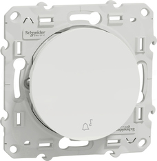 Odace S520246 "Dzwonek" Biały Przycisk