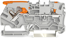 2104-5201 4mm2 Szara Złączka przelotowa