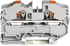 2216-1201 szary 16mm2 Złączka 2-przewodowa przelotowa