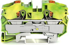 2216-1207 żółto-zielony 16mm2 Złączka PE 2-przewodowa