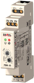 PBM-03/24V 24VAC/DC Przekaźnik bistabilny z wył.czas