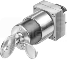 SIRIUS 22mm I-O-II Zamek CES