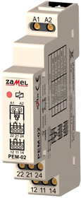 PEM-02/048 48VAC/DC 2x8A Przekaźnik elektromagnetyczny