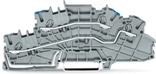 2003-6649 szara 2,5mm2 Złączka piętrowa