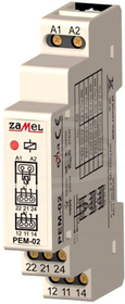 PEM-02/230 230VAC 2x8A Przekaźnik elektromagnetyczny