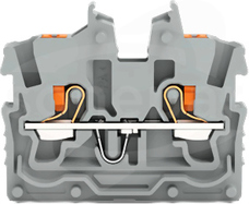 2250-321 1mm2 szary Złączka przelotowa Mini
