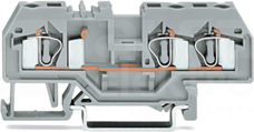 281-686 3P żółta 4mm2 Złączka (montaż czołowy)
