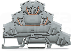281-531 szara 4mm2 Złączka