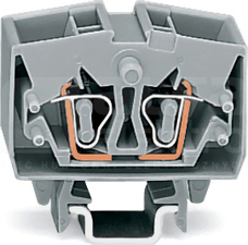 264-721 szara 2,5mm2 MINI Złączka przelot.4-przewodowa