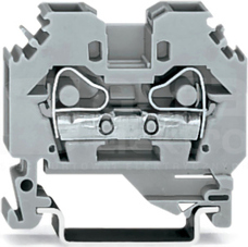 282-101 szara 6mm2 Złączka przelotowa
