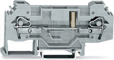 282-133 szara 6mm2 Złączka przelotowa