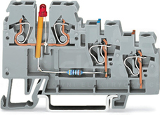 270-560/281-434 24V 3-przew. Złączka do czujników LED