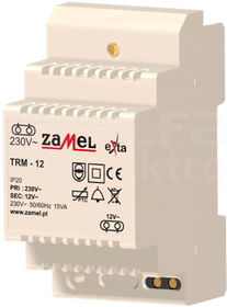 TRM-12 230/12VAC 15VA Transformator