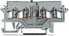 280-624/281-434 szara 2,5mm2 Złącz.przel.4-przew+LED