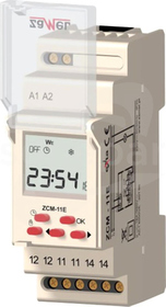 ZCM-11E 230VAC Programator czasowy 1-kan.tygodn.