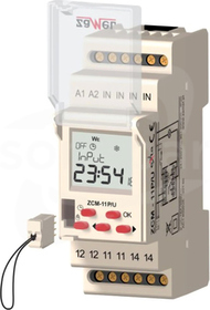 ZCM-11P/U 24-250VAC/30-300VDC Programator czasowy 1-kan.tygodn.