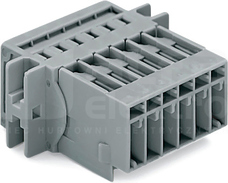 769-615/002-000 4mm2 szary Gniazdo pinowe 15-tor.