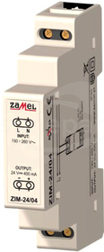 ZIM-24/04 24VDC 0,4A Zasilacz impulsowy