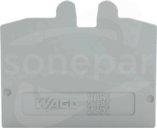 2052-1291 szary Ścianka końcowa