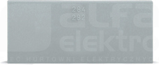 284-343 pomarańczowa Ścianka redukcyjna