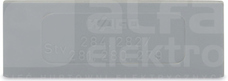 281-333 szara ŚCIANKA REDUKCYJNA
