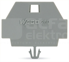 260-371 szary Ścianka końcowa