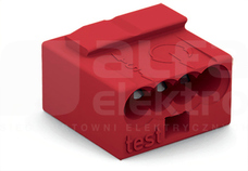 243-804 (4x0,8mm) czerwona ZŁĄCZKA MIKRO