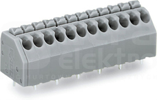 250-202 raster 3,5mm szary Listwa zaciskowa 6-tor