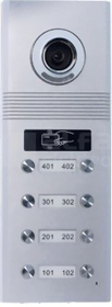 VP-690A08 Panel wideo 8-użytk.z wbud.czyt.kl.mag