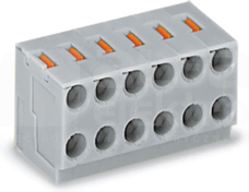 252-102 złączka nasadzana 2-przewodowa