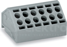 806-108 szary Kołkowy blok zacikowy 8-tor.