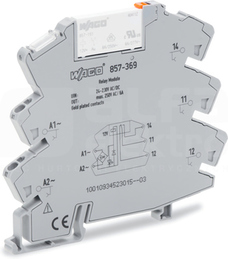 857-369 230VAC/VDC 3,5mA Przekaźnik separacyjny