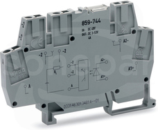 859-744 12-48VDC 4A 6mm Złączka z optoseparatorem
