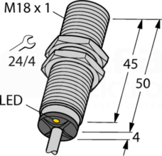 Bi8-M18-VN6X Czujnik indukcyjny