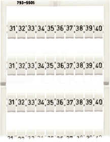793-5505 (31-40)x10 MATA Z OZNACZNIKAMI WMB
