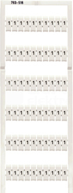 793-518 (1,2)x50 MATA Z OZNACZNIKAMI WMB